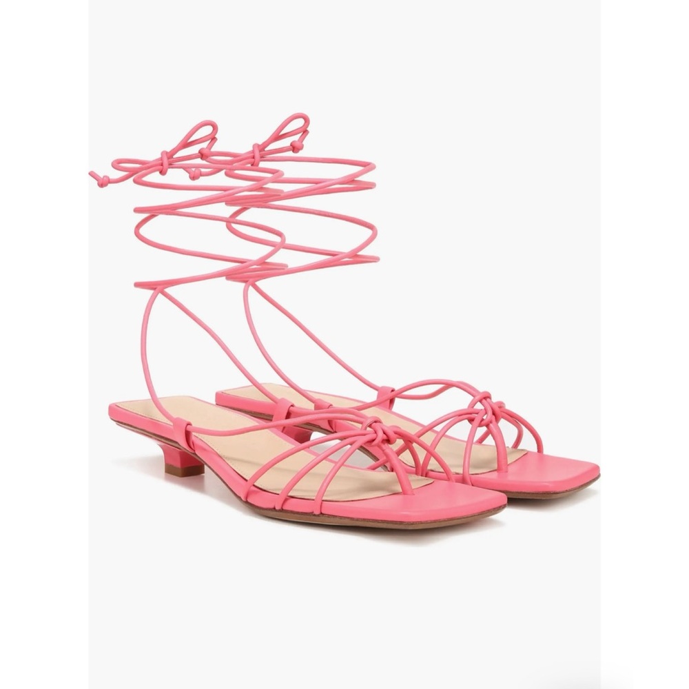 New • Veronica Beard Foley Ankle Tie Sandal